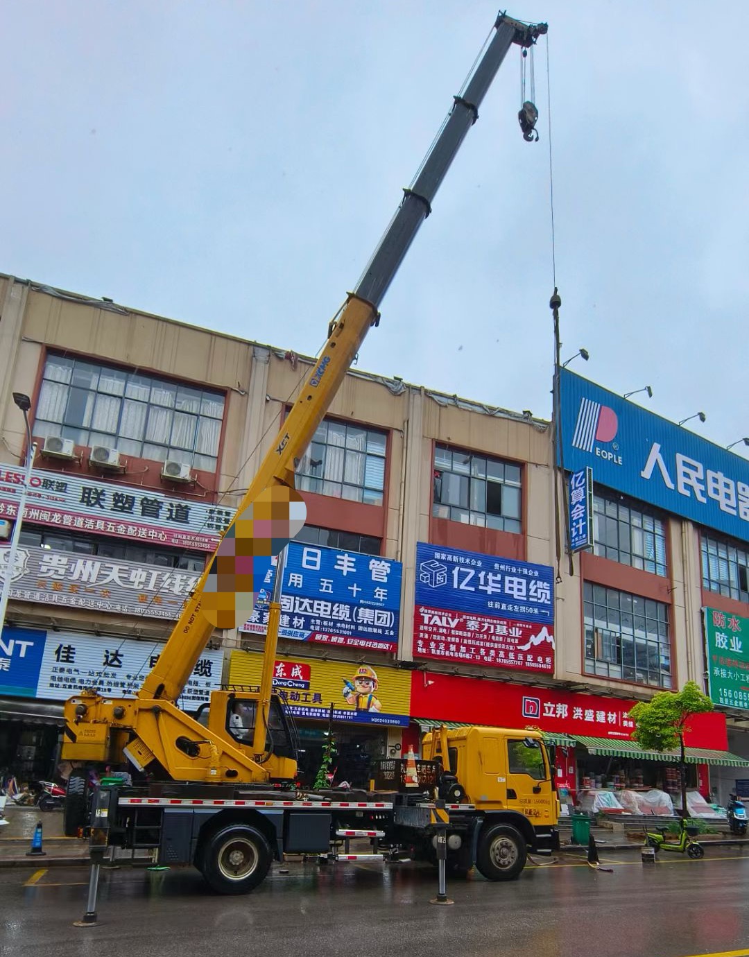 江源区吊车吊机租赁桥梁吊装