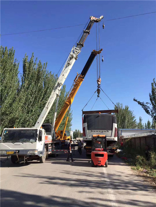 江源区港口集装箱搬运案例